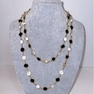 VTG Austrian Crystal Necklace/Bracelet Combo 🖤